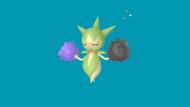 Shiny variation of Roselia (Image via The Pokemon Company)